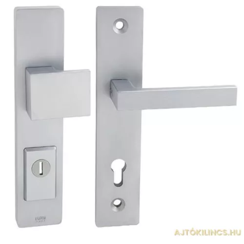 Forte Securitate Suprafață crom satinat 92 mm PZ Buton/Mâner