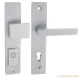 Forte Securitate Suprafață crom satinat 92 mm PZ Buton/Mâner