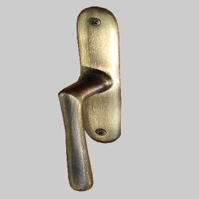   Stefánia Öntött Pajzzsal Antik súrolt felület "L" alakú