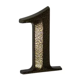 1 Antik bronz házszám