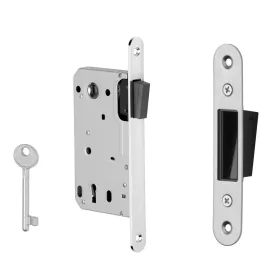 Mágneszár Szatén króm 50/90mm BB normál kulcslyuk