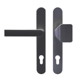   Noel 3 Pontos Biztonsági Portálzár(32mm) Grafit/antricit  Gomb/Kilincs 92mm PZ