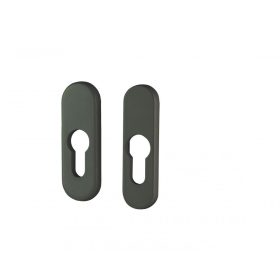   PZ Oválrozetta Nagyalakú Ablakfélkilincskilincshez Grafit/Antracit