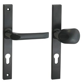   Felix szögletes Biztonsági Bejárati Gomb/ajtókilincs 7016 Antracit 72mm PZ