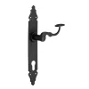 Hamburg gebogene schwarze farbe 92 mm PZ