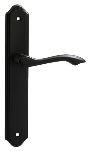 Madeira Ajtókilincs Fekete Felület Lyuk Nélküli