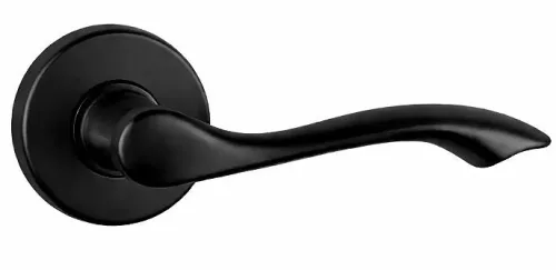 Madeira Körrozettás Fekete Felület Csak Kilincs Felső Rozettán