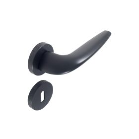 Júlia Körrozettás Fekete Szín BB Gomb/Kilincs