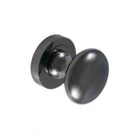 GOMB - LIGHT fényes fekete kerek rozettán fix v. forgó