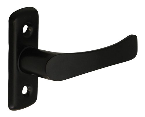 Larina Szögletes "L" Alakú Fekete Ablakkilincs