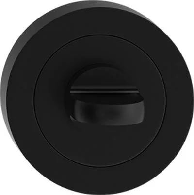 Lekerekített aljúalsó rozetta fekete WC