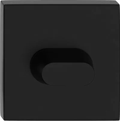 Square K alsó rozetta fekete WC