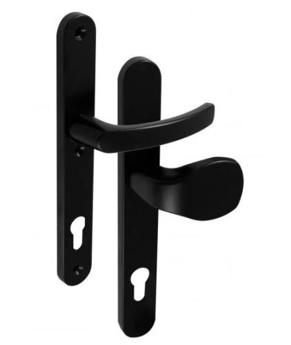 Hero Ovál Biztonsági Fekete Kilincs Biztonsági Gomb/Kilincs