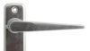 Alu 410 Pajzsos Ajtókilincs F1 Ezüst 55 mm PZ