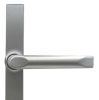 Felix szögletes Biztonsági Bejárati ajtókilincs Silver Ezüst 90mm PZ