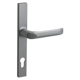   Felix szögletes Biztonsági Bejárati ajtókilincs Silver Ezüst 92mm PZ