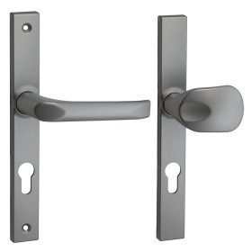   Felix szögletes Biztonsági Bejárati Gomb/ajtókilincs Silver Ezüst 72mm PZ