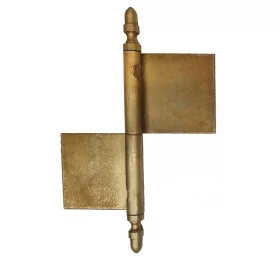   Einzigartiger historischer Nussriemen verziert 11 mm Goldfarbe Rechtshänder