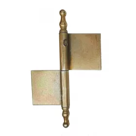   Einzigartige historische Halskette verziert spitz 125 mm Goldfarbe rechts