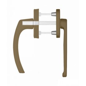   Nagyalakú Ablakfélkilincskilincs Redőnyös Sötét Arany Szín/Gold