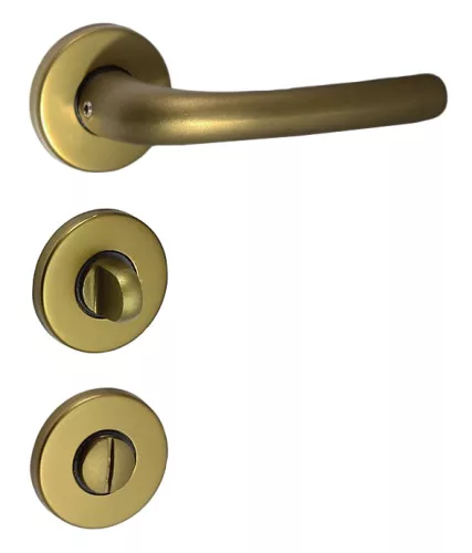 Pira Körrozettás F4 Alu Bronz WC