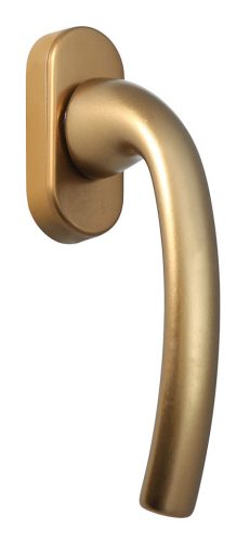 PIRA F4 alu bronz Nagyalakú Ablakfélkilincs Pozíciónáló Mechanikával