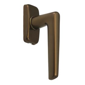   Alu 410 F4 Bronz Nagyalakú Ablakfélkilincs Pozíciónáló Mechanikával