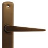 Alu 410 Pajzsos Ajtókilincs F4 bronz 90 mm BB