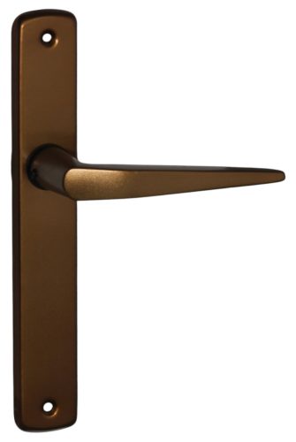 Alu 410 Pajzsos Ajtókilincs F4 Bronz 85 mm WC