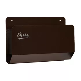 Reklámújságtartó magas Bronz