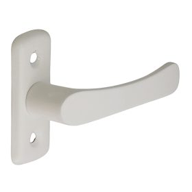 Larina Szögletes "L" Alakú Fehér Ablakkilincs