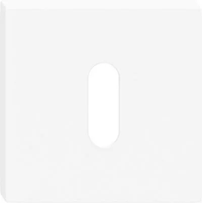 Square K alsó rozetta fehér BB