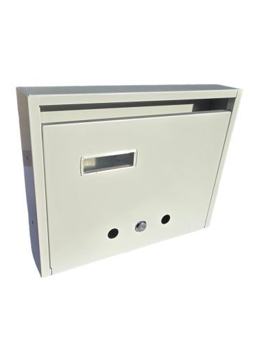 Lépcsőházi Postaláda (Florida) 350mm X 270mm X 60mm Felfele Nyíló Névjegy Szürke