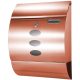 Postaláda Design Hajlított ROSE GOLD Nemesacél Inox  Újságtartóval