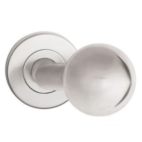   GOMB - Asszimetrikus Gömb Rozsdamentes inox szín + CILINDER TAKARÓ