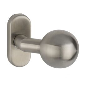 Gomb - Asszimetrikus Rozsdamentes inox OVÁL FIX-FIX