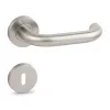 Ubul U-alakú Din Fix Csapos Körrozettás Rozsdamentes Inox BB