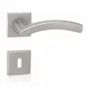 Alex Din Fix Csapos Négyzetrozettás Rozsdamentes Inox BB