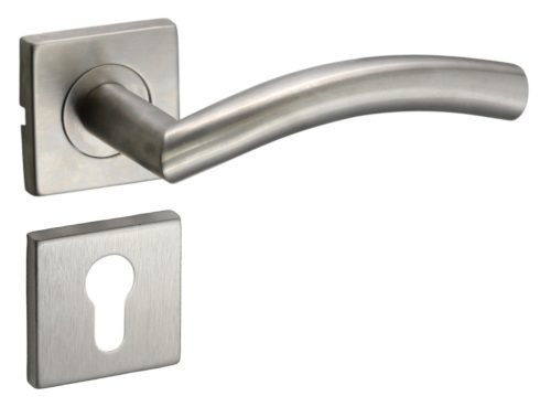 Alex Din Fix Csapos Négyzetrozettás Rozsdamentes Inox PZ