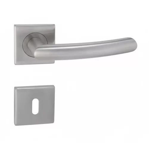 Gina Din Fix Csapos Négyzetrozettás Rozsdamentes Inox BB