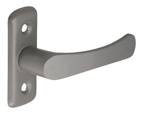 Larina  Szögletes "L" Alakú Szürke Ablakkilincs