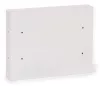 Lépcsőházi Postaláda (MONACO) 310Mm X 230Mm X 60Mm  lefele nyíló FEHÉR