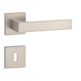   APRILE ALISSO Négyzetrozettás Q SUPER SLIM 5MM SNM - Szatén nikkel  BB