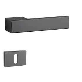   APRILE CARLINA Rejtett téglalaprozettán RTH SLIM 7MM BK - Fekete BB