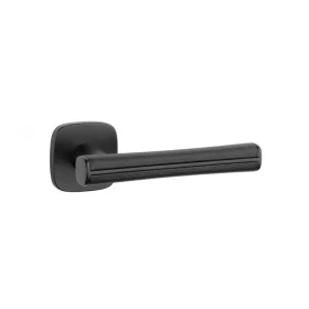   APRILE DAVIDIA Négyzetrozettás QR SLIM 7MM BK/ Fekete bőr - Fekete/ Fekete bőr (CSAK KILINCS FELSŐ R