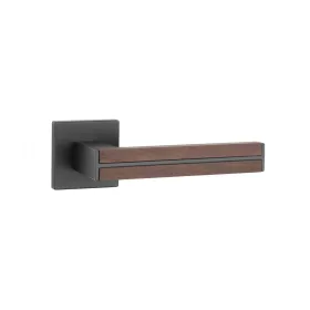   APRILE IMPERATA Négyzetrozettás Q SLIM 7MM BK-Szantálfa/Fekete  (CSAK KILINCS FELSŐ ROZ