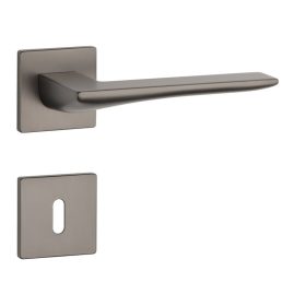   APRILE IRIS Négyzetrozettás Q SUPER SLIM 5MM GYM - Grafit BB