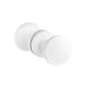 Gomb Kétoldalú APRILE ORTICA R SLIM 7MM WH - Fehér - Fix / Fix