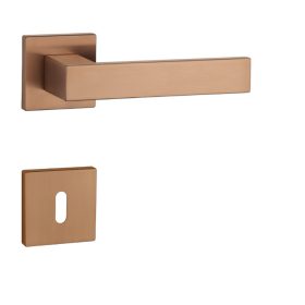   APRILE PINA Négyzetrozettás Q SLIM 7MM PN PVD- Vörösréz PVD bevonat BB