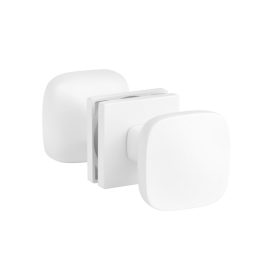 Gomb Kétoldalú APRILE QUERCA Q SLIM 7MM WH - Fehér